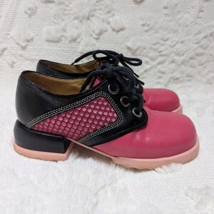 Fluevog Pink Unity Catrin - Size 9